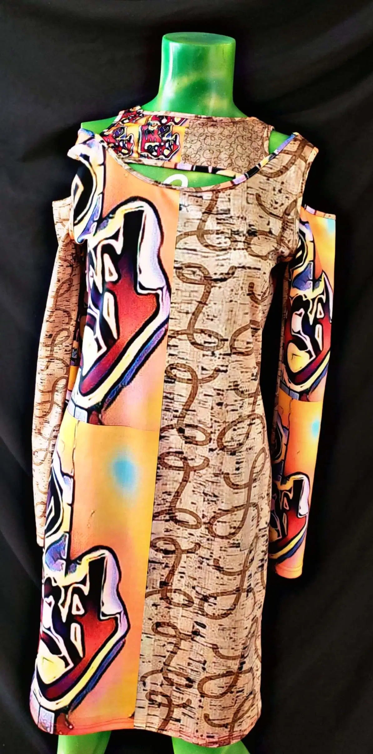 Konflicted Cut-Out Dress