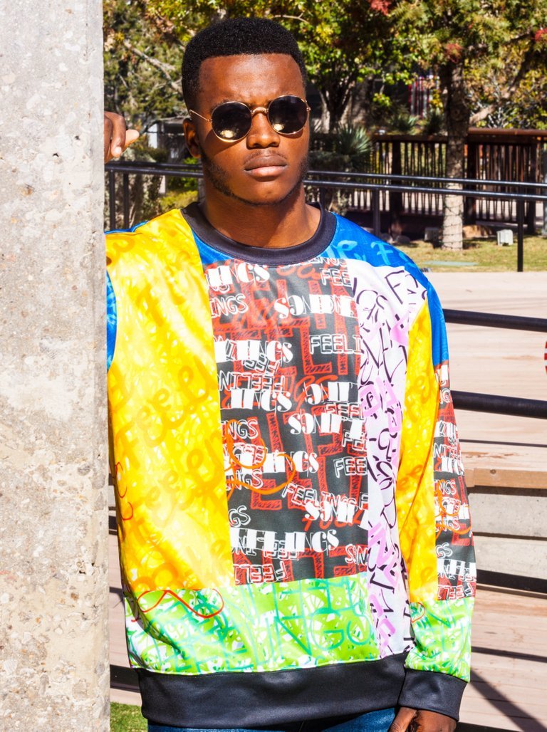 Men's Feelings Fleece Crewneck Sweater