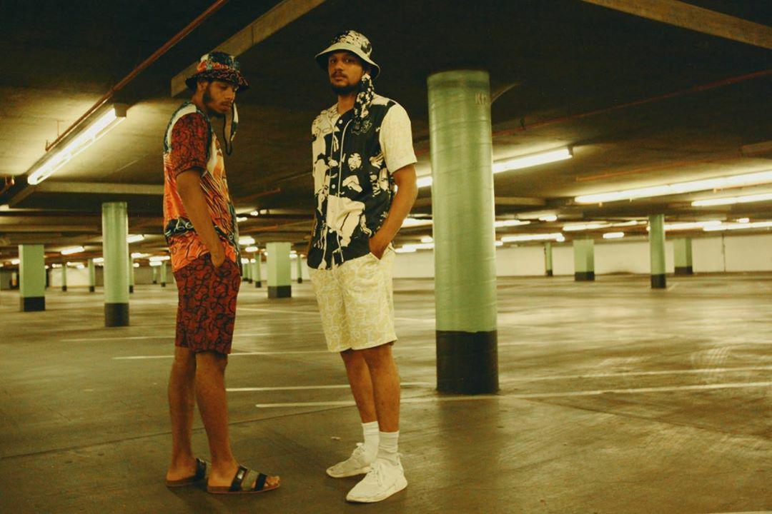 Men's Scripted Casual Shorts