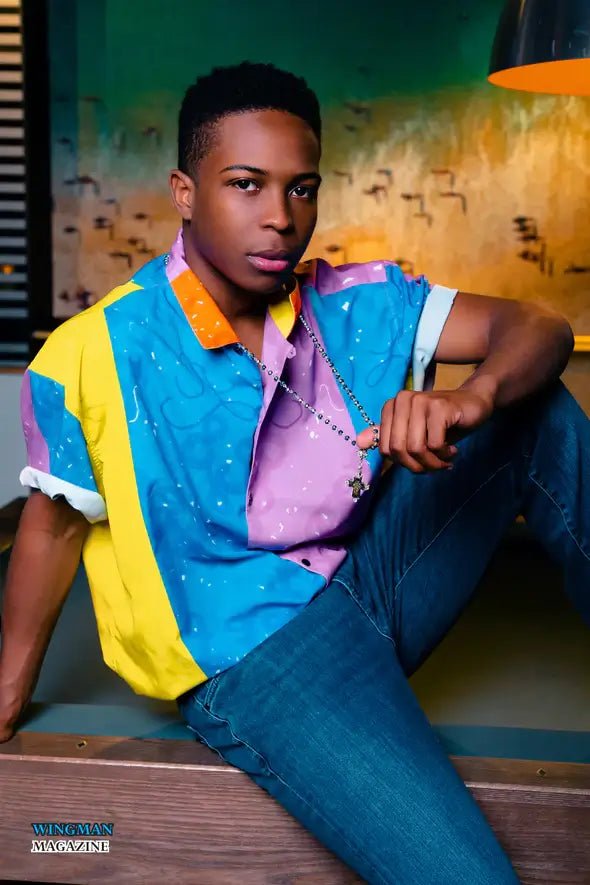 Men's Feelings Button Up Short Sleeve