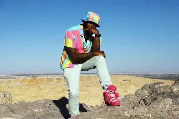 Men's Checks N Balance AllOverPrint Short Sleeve Shirt