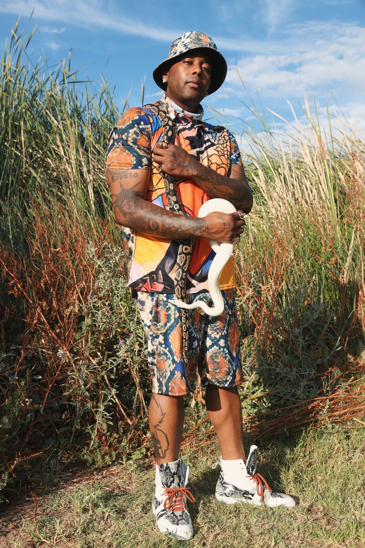 Men's AllOverPrint Polo Shirt