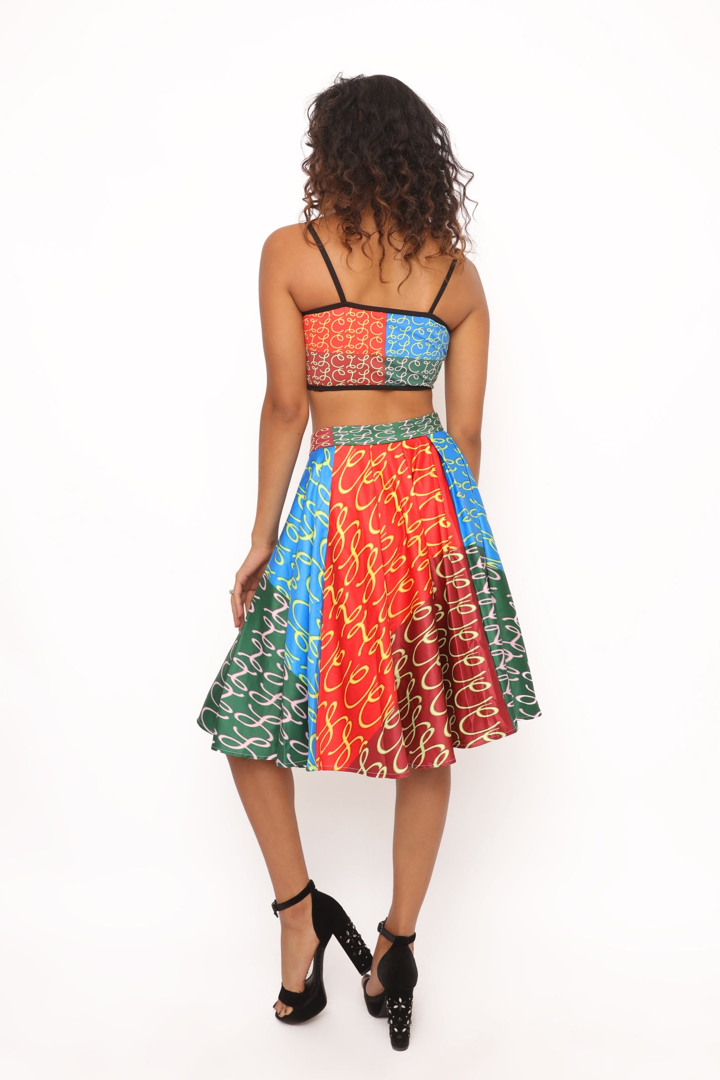 Rembrandt Women's Spaghetti Crop Top