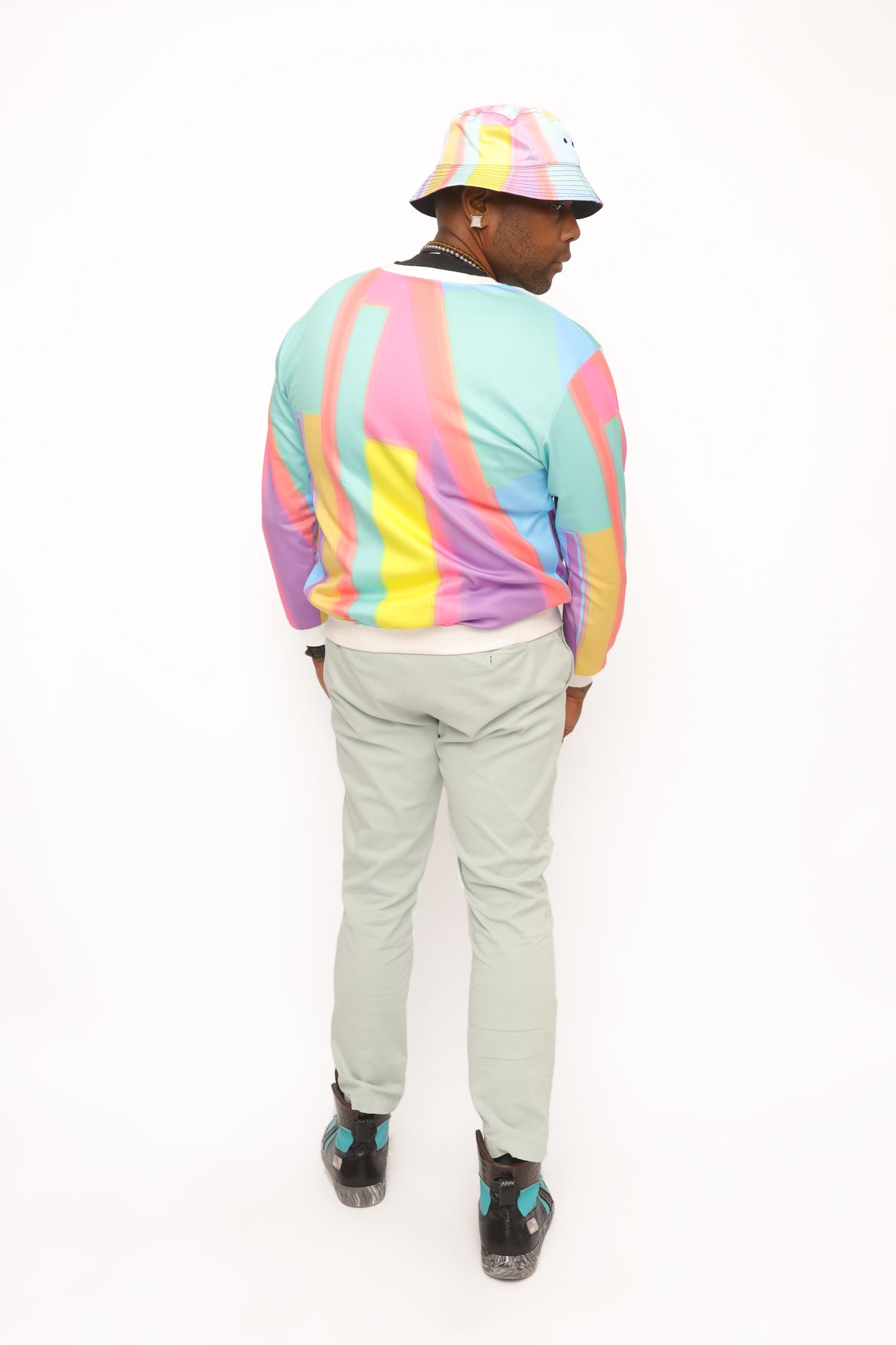 Rembrandt Men's Rib Cuff Crew Neck Sweatshirt