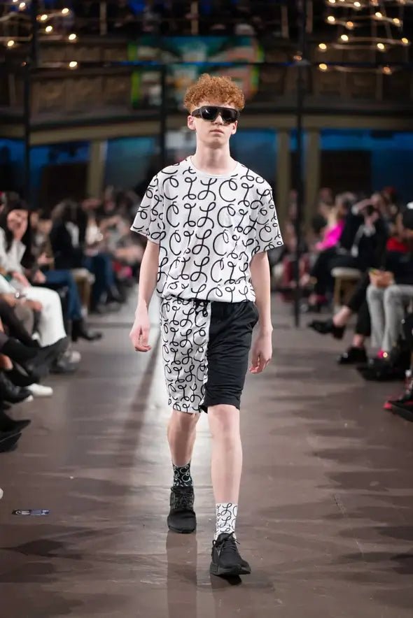 Kruela Men's Scripted Casual Shorts