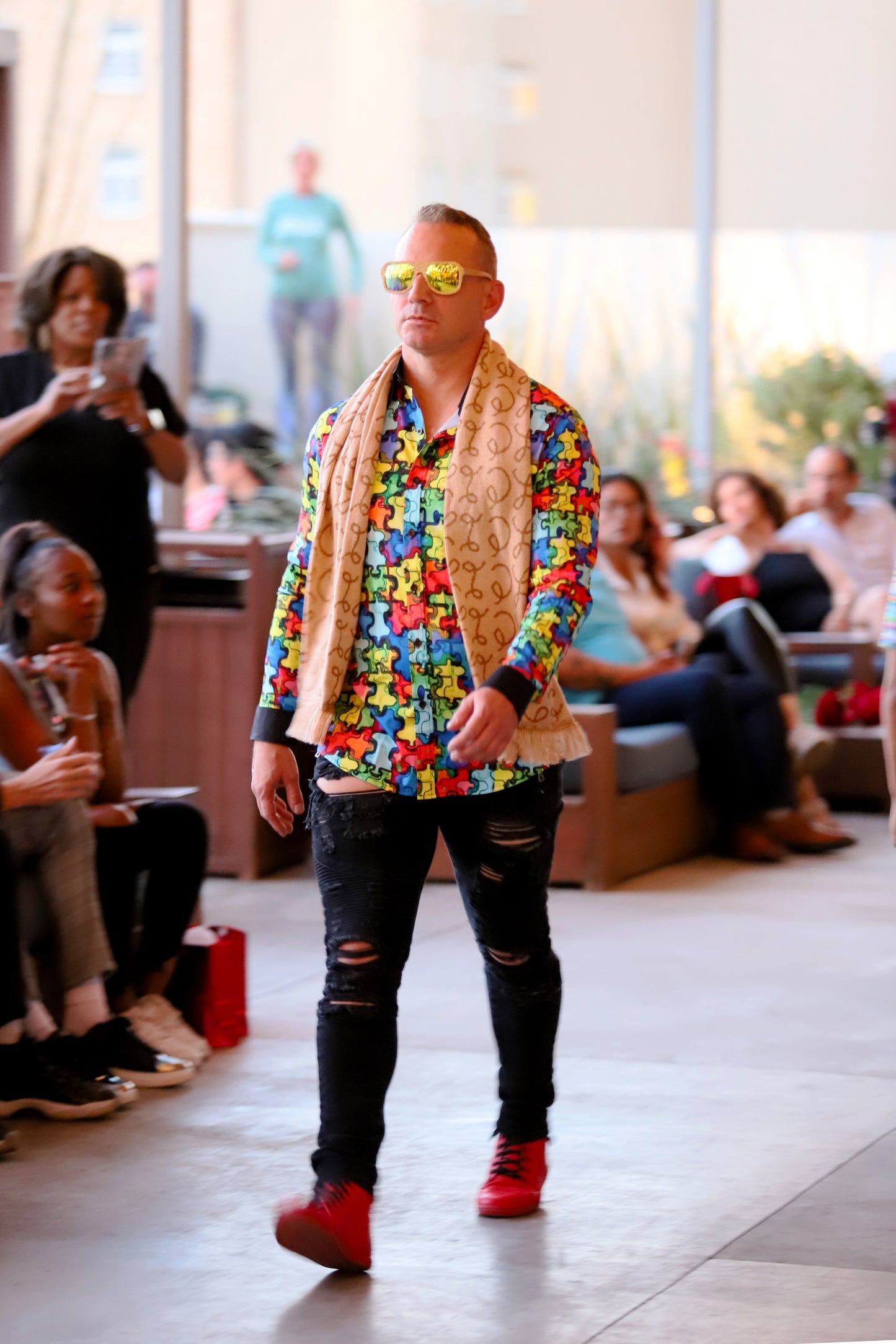 Feelings2 Men's Long Sleeve Button Up