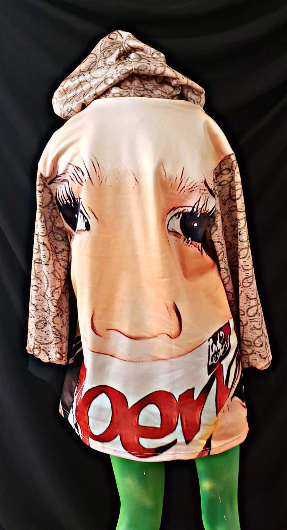 Speak None Mini Hoodie Dress