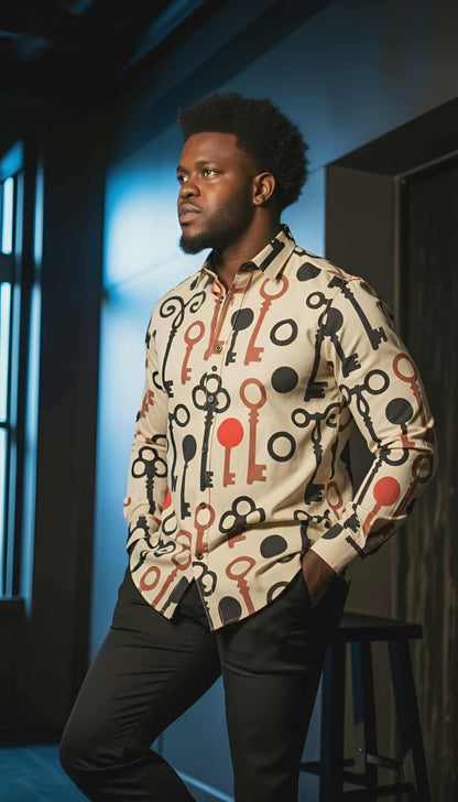 Bricks&Keys Button-Up