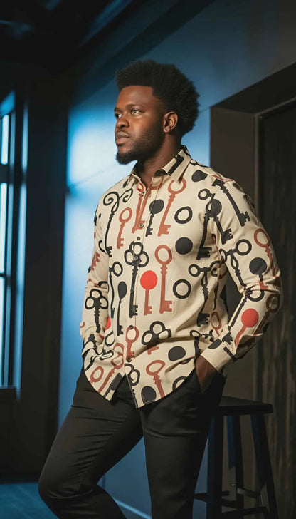Bricks&Keys Button-Up