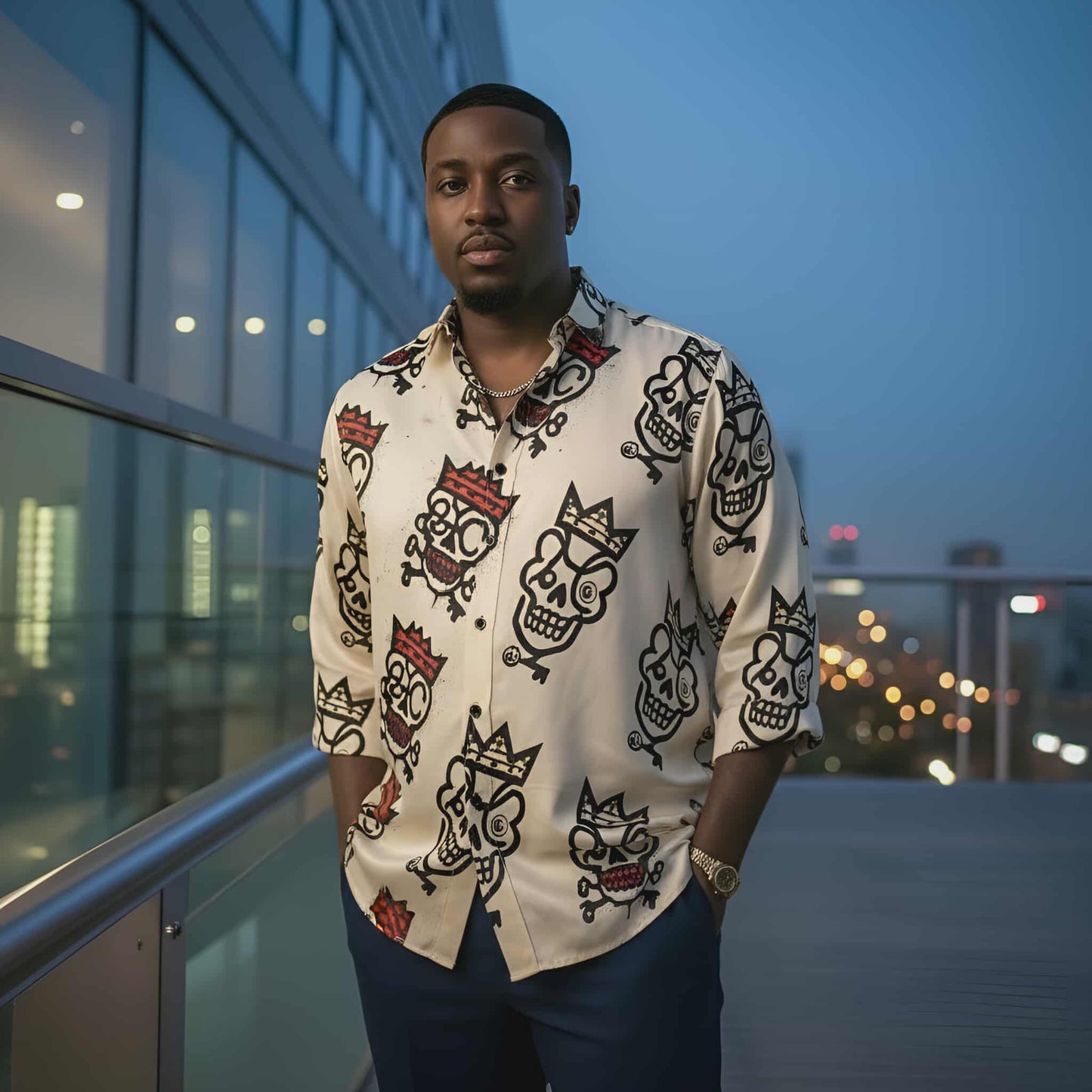 Bricks&Keys Button-Up