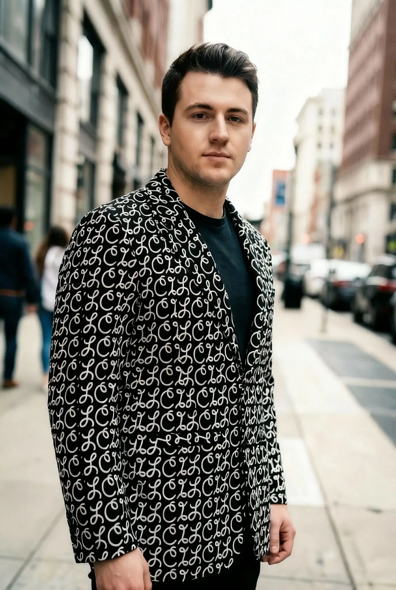 Scripted Blazer