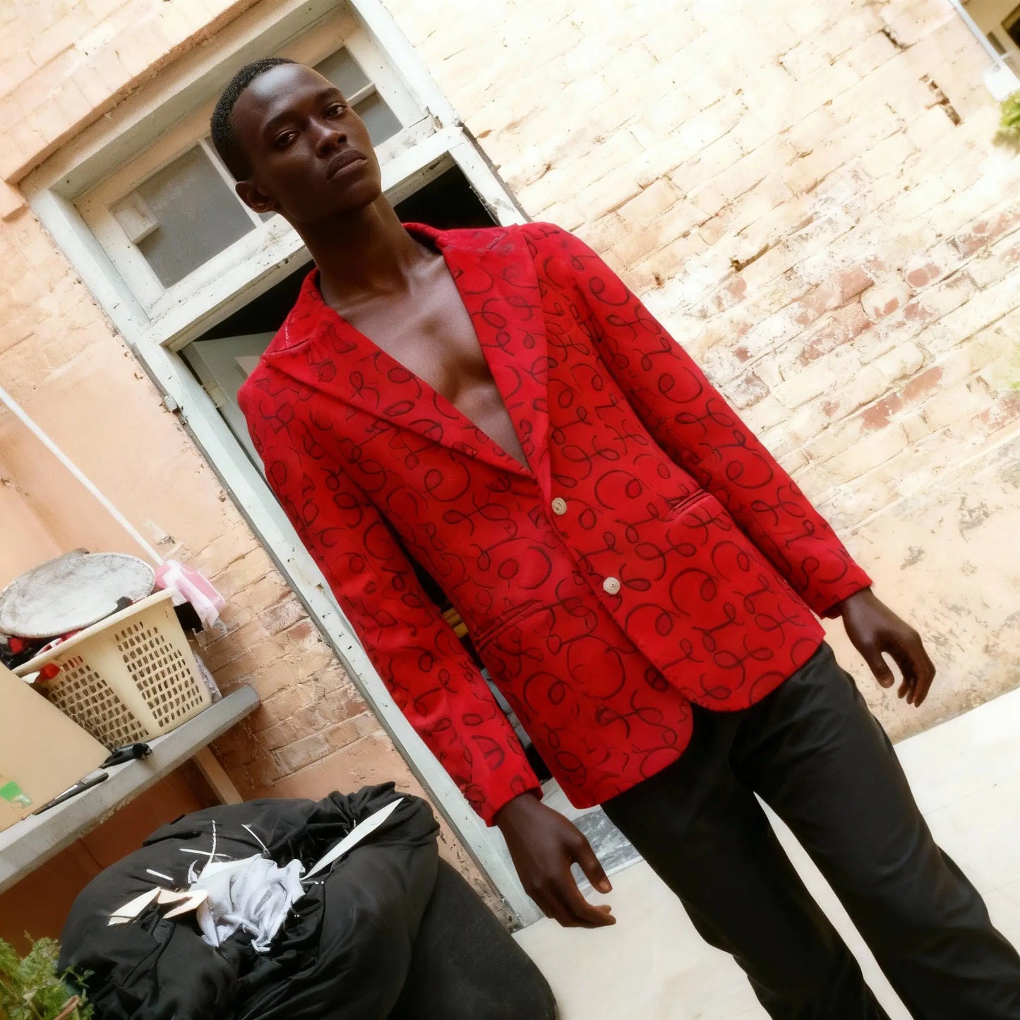 Scripted Blazer