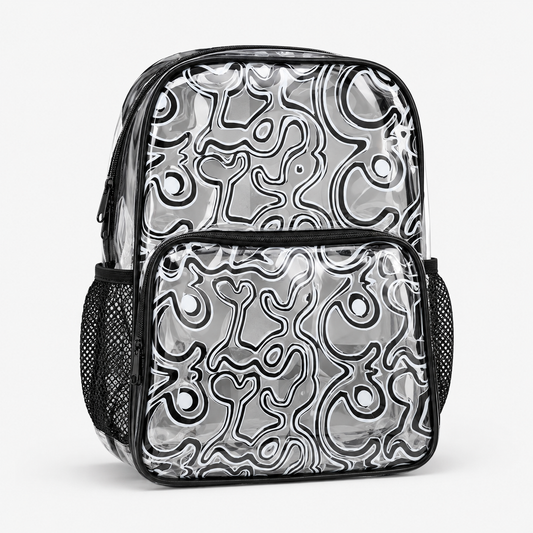 Crystal Scripted Book Bag