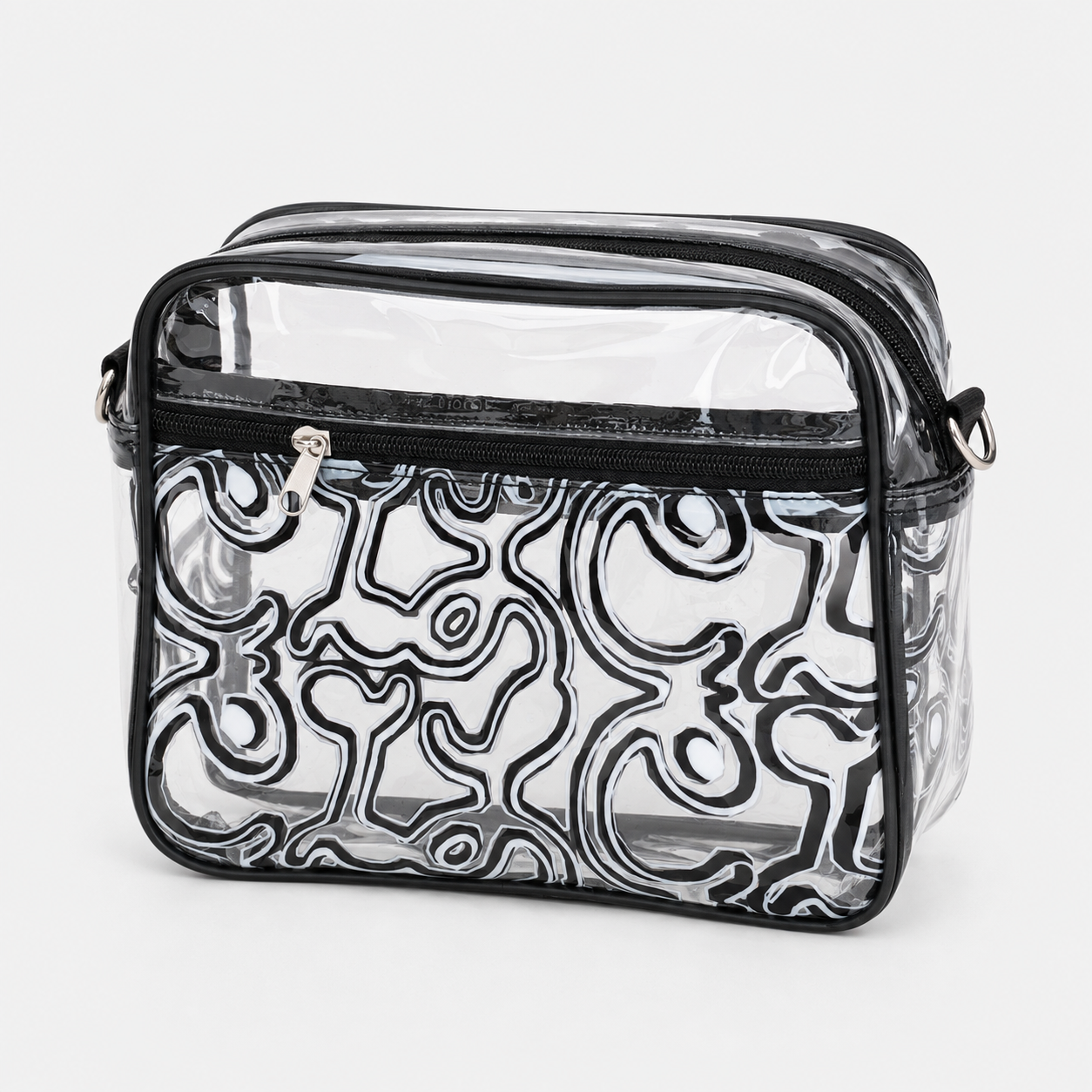 Crystal Scripted Small Handbag