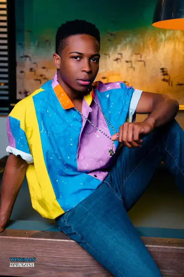 Men's Feelings Button Up Short Sleeve