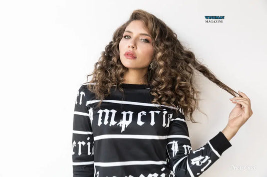 Imperial Compton Pullover Crop Sweatshirt