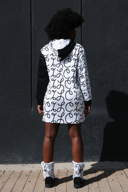 Kruella Mini Hoodie Dress