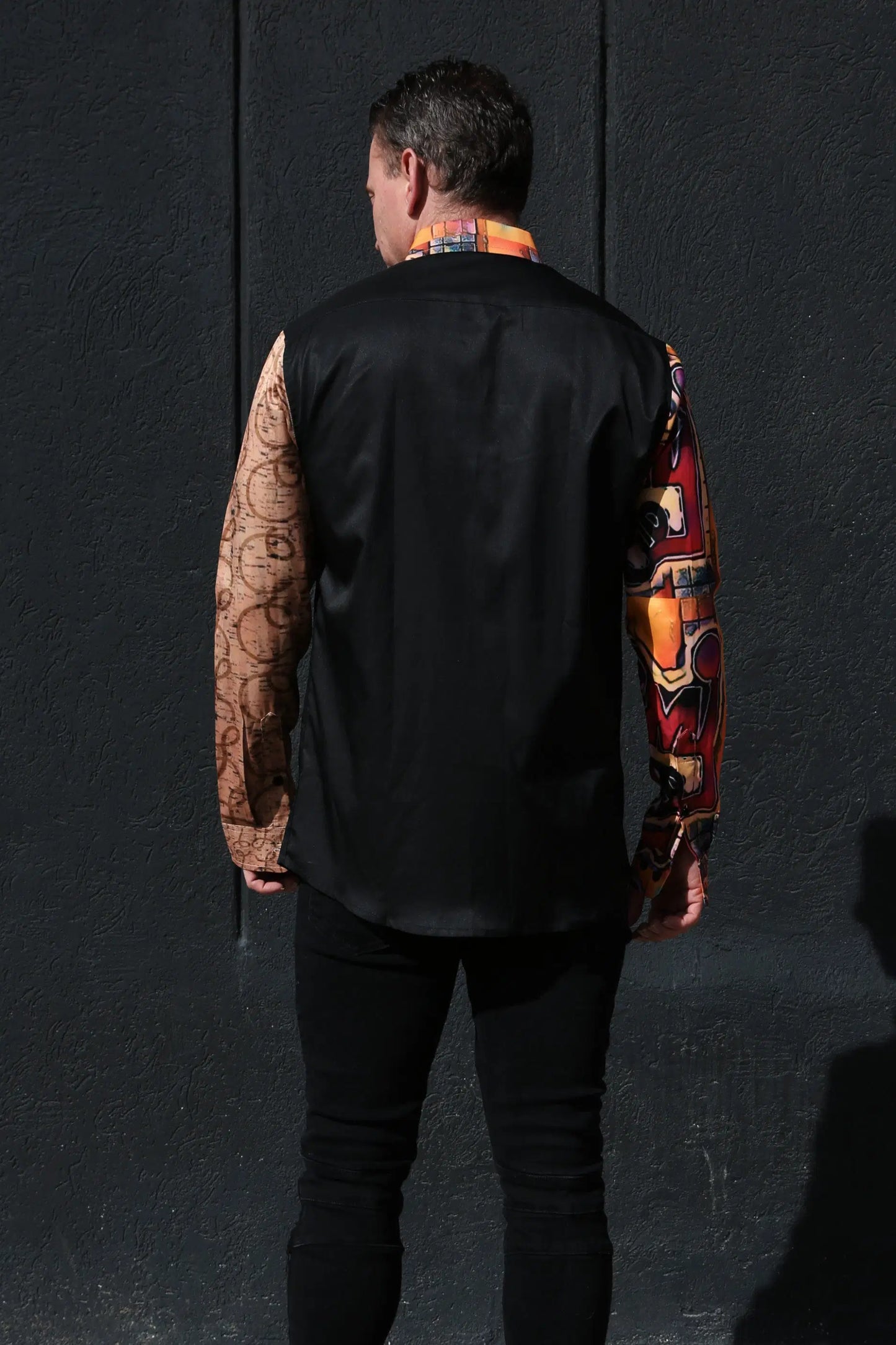 Men's Konflicted Button Up