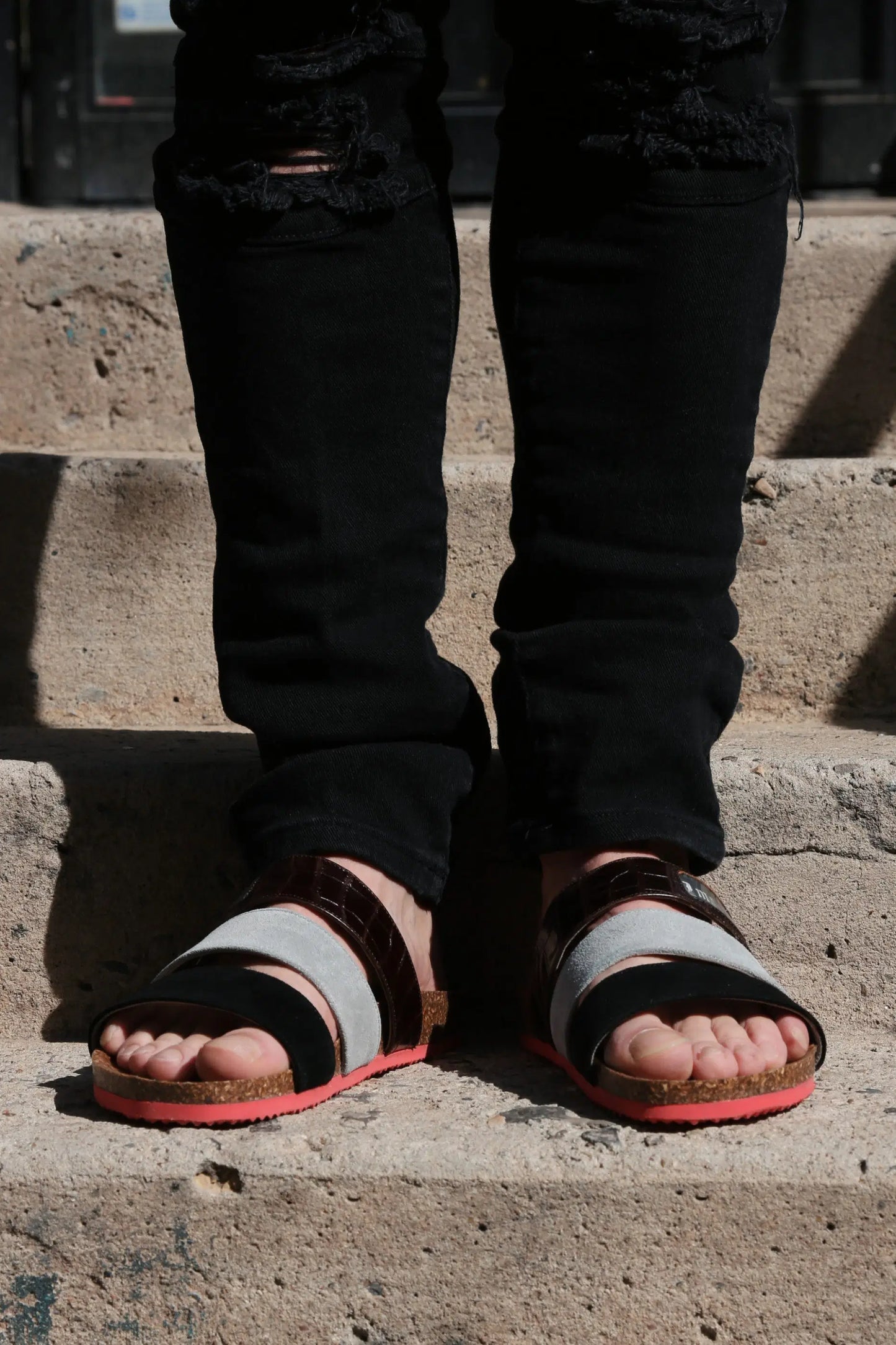 StIL Sliding (Limited Edition Stripe Sandal)