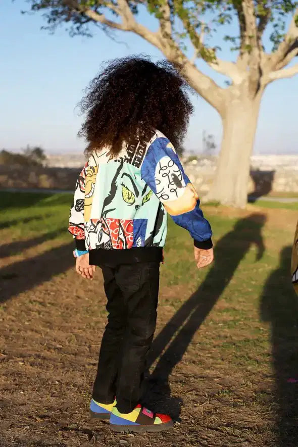 Young Legacy AllOver Print Bomber Jacket