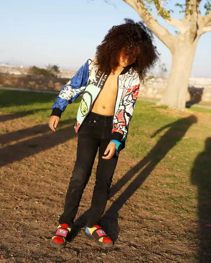 Young Legacy AllOver Print Bomber Jacket