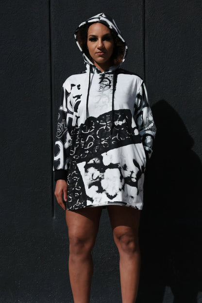 Women's I Have a Dream Mini Hoodie Dress