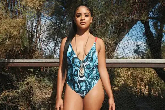 Women's Backless One-Piece Swimsuit