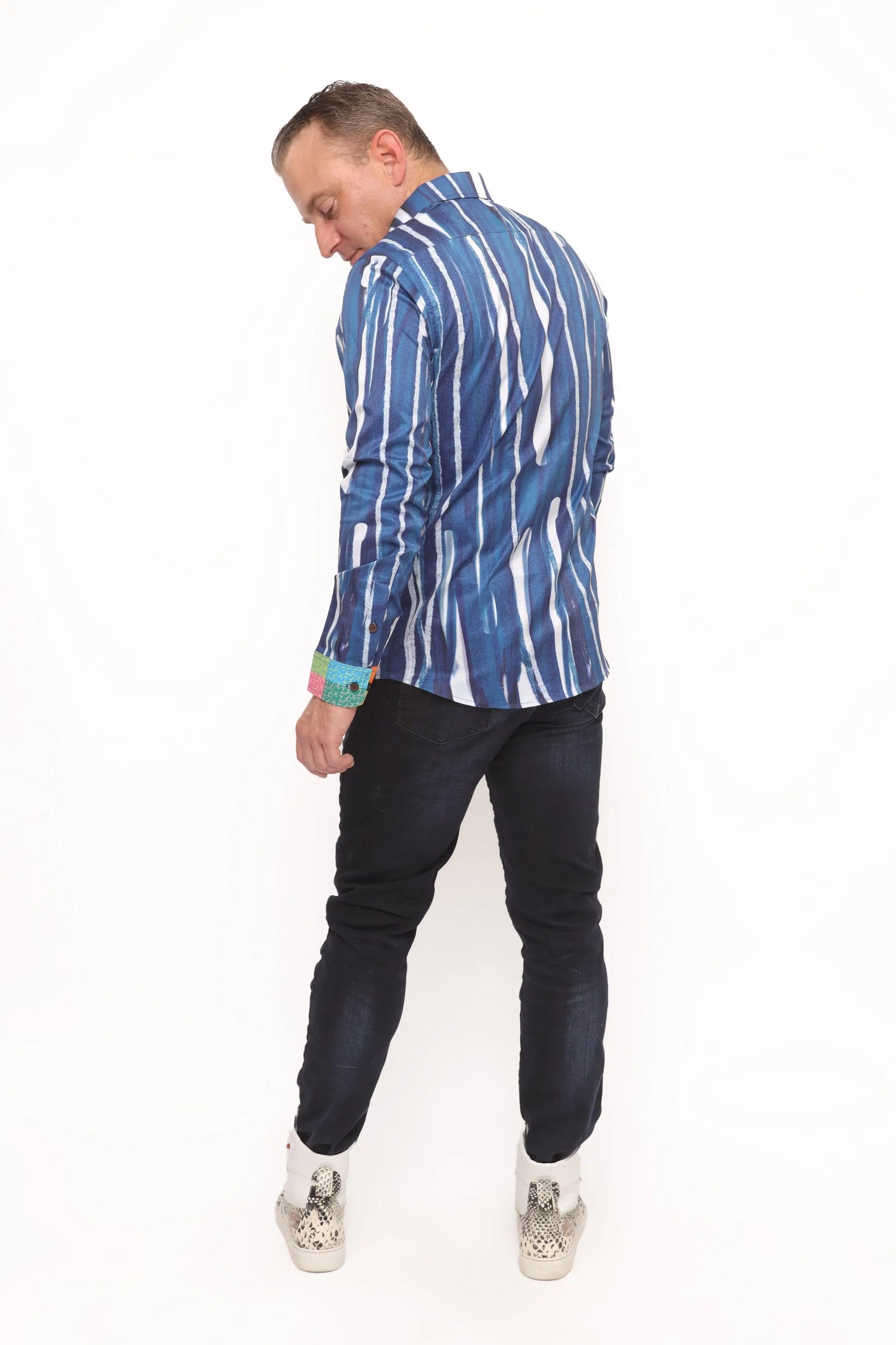 Rembrandt Men's Long Sleeve Button Up
