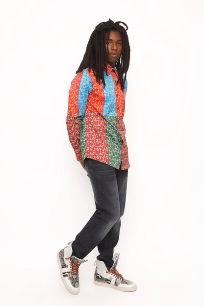 Rembrandt Men's Long Sleeve Button Up