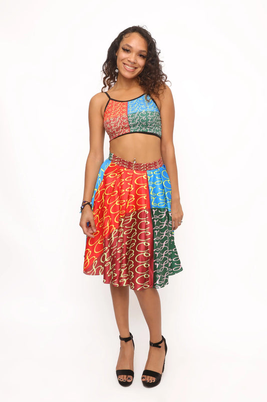 Rembrandt Women's Spaghetti Crop Top