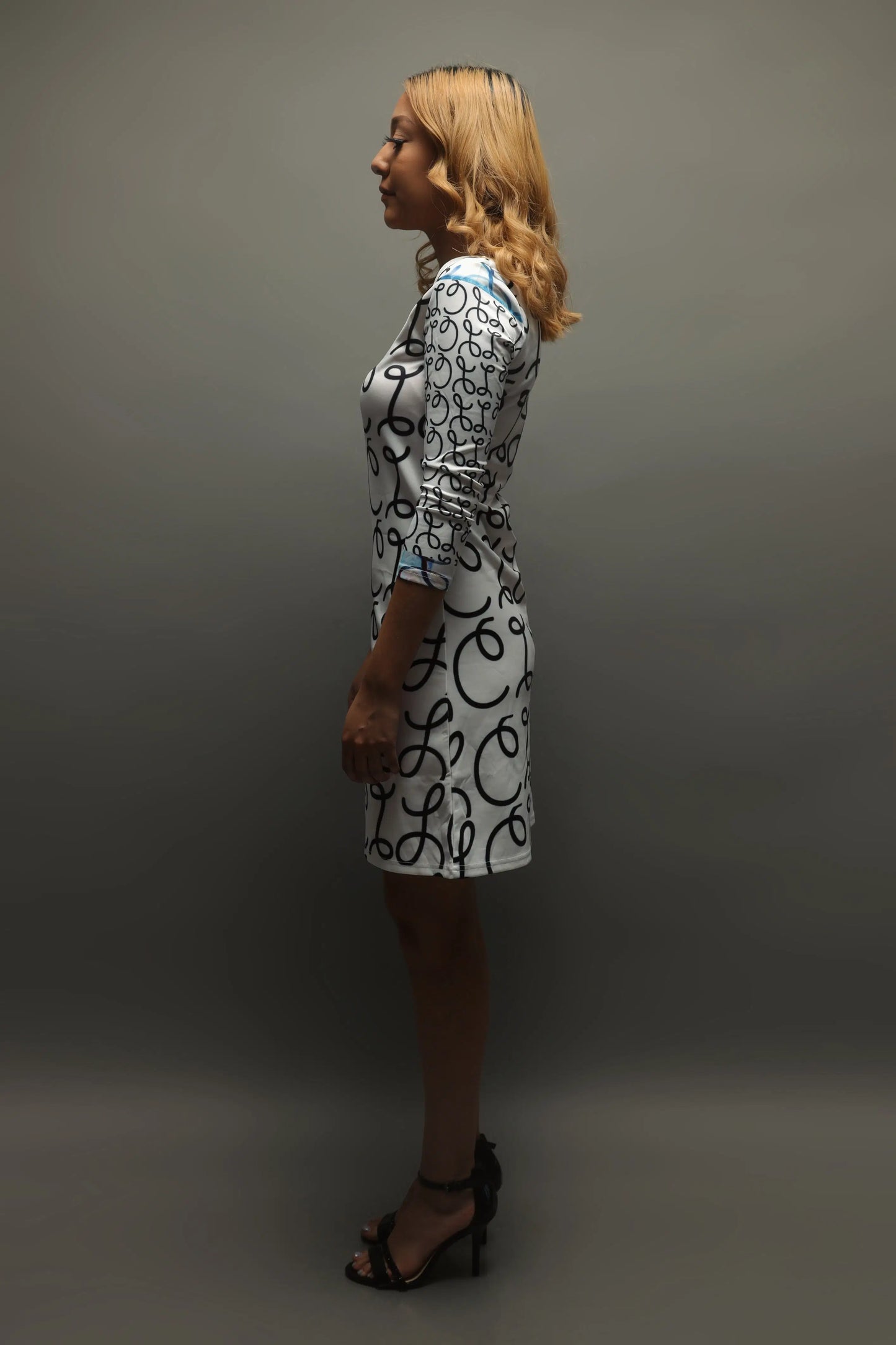 Scripted SINZ Fitted Dress