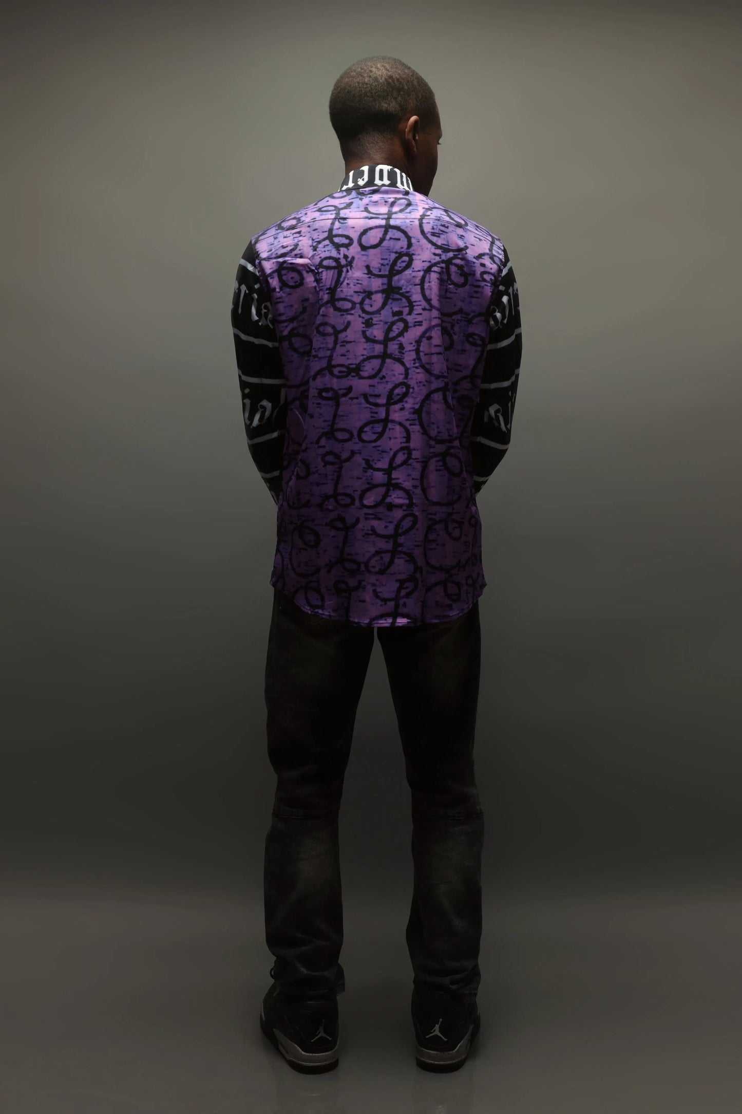 BlacksNPurps Men's Button-Up