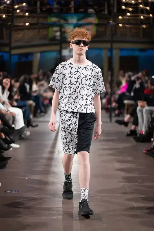 Kruela Men's Scripted Casual Shorts