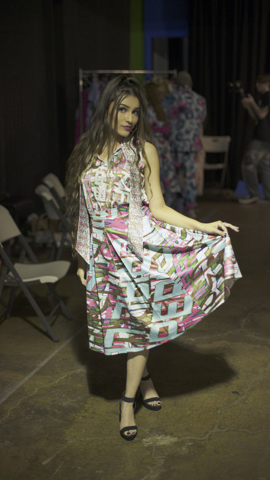 Rembrandt Women's Crepe Skirt