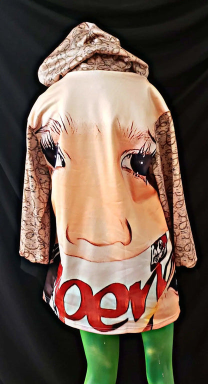 Speak None Mini Hoodie Dress