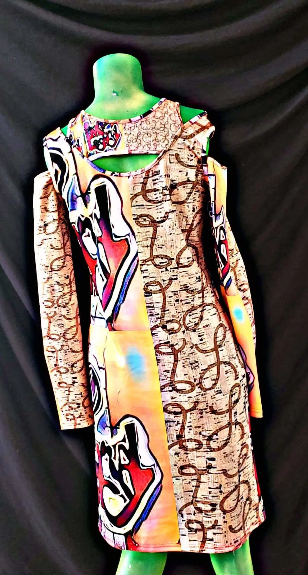 Konflicted Cut-Out Dress