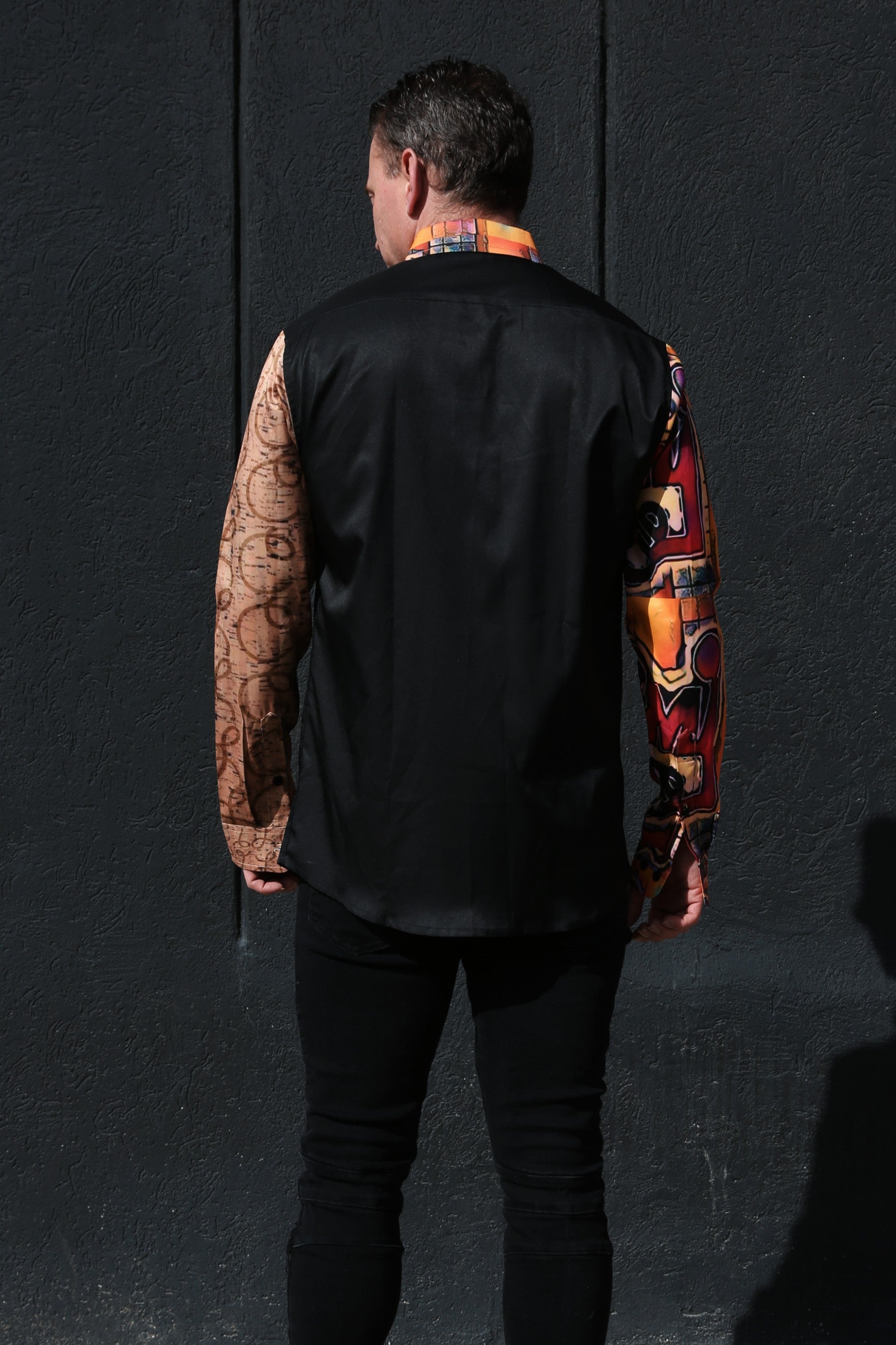 Men's Konflicted Button Up