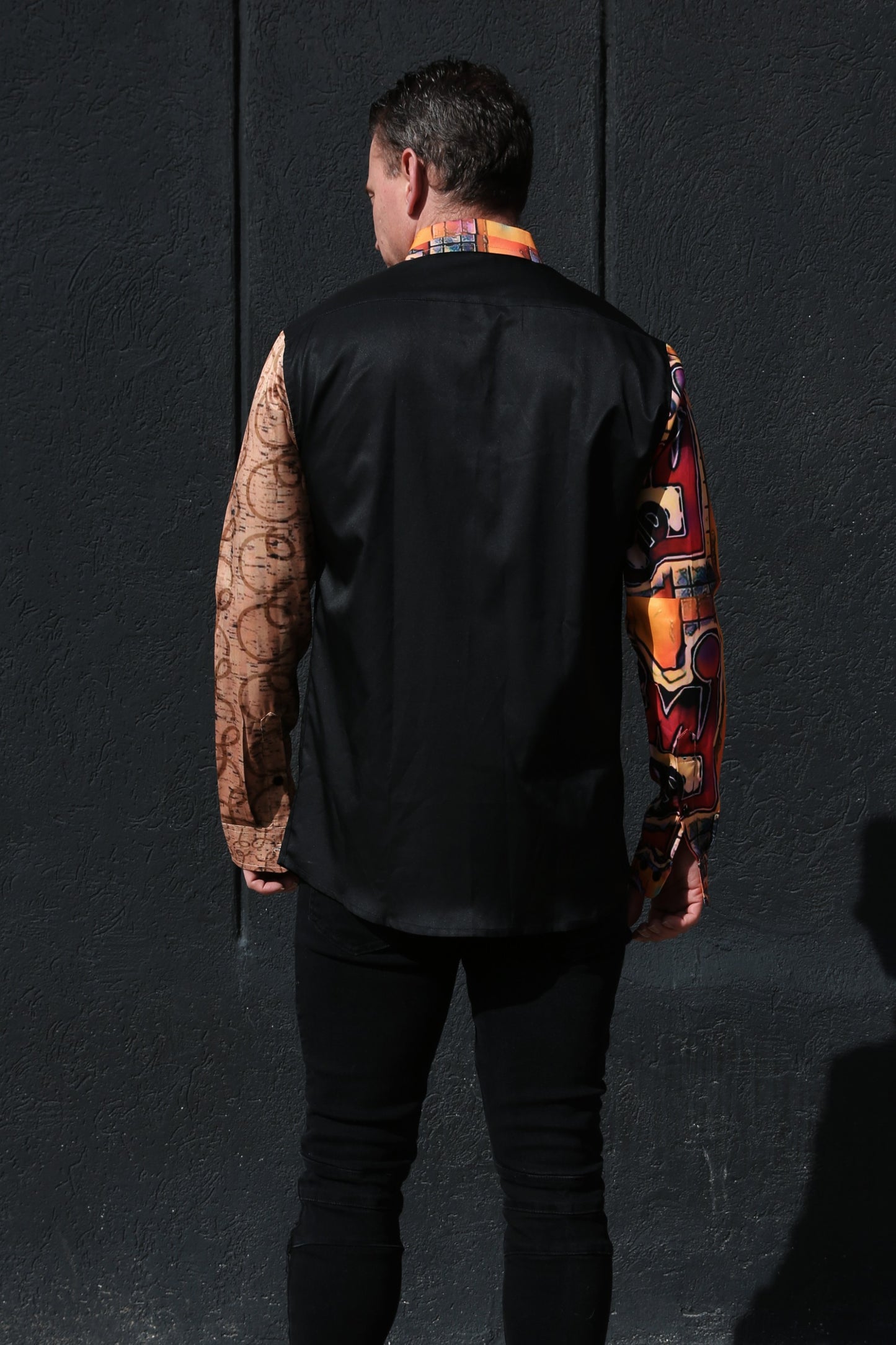 Men's Konflicted Button Up