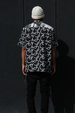Load image into Gallery viewer, Scripted By Any Means Short Sleeve Button Up
