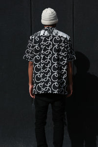 Scripted By Any Means Short Sleeve Button Up