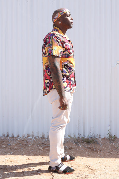 Juicy Print Button Up