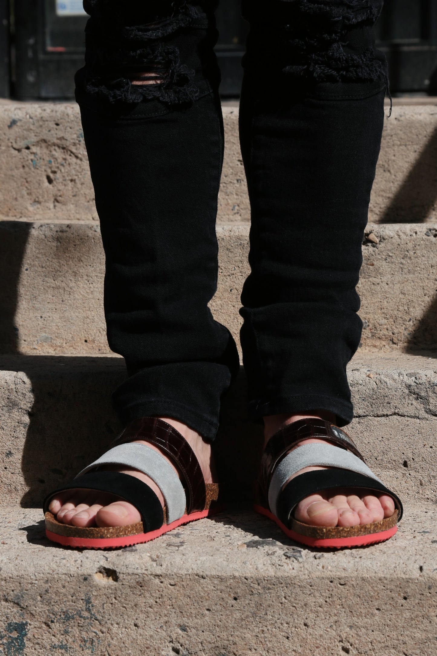 StIL Sliding (Limited Edition Stripe Sandal)