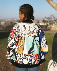 Young Legacy AllOver Print Bomber Jacket