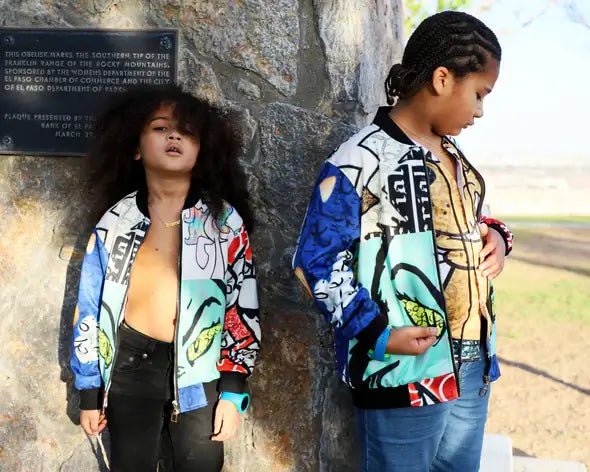 Young Legacy AllOver Print Bomber Jacket