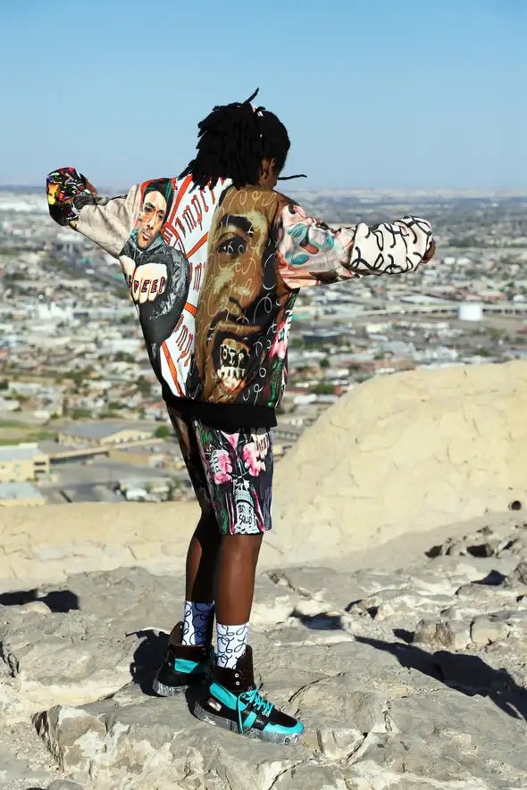Men's SINZ AllOverPrint Bomber Jacket