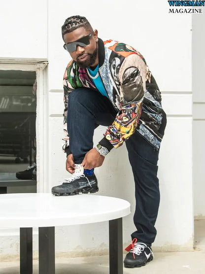 Men's SINZ AllOverPrint Bomber Jacket