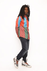 Rembrandt Men's Long Sleeve Button Up