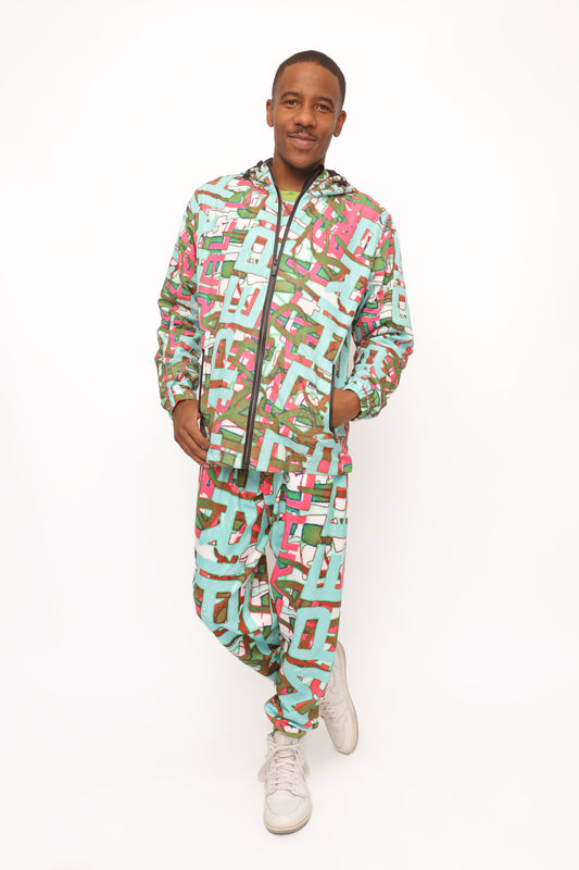 Rembrandt Unisex Windbreaker Hoodie