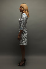 Load image into Gallery viewer, Scripted SINZ Fitted Dress
