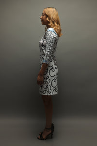 Scripted SINZ Fitted Dress